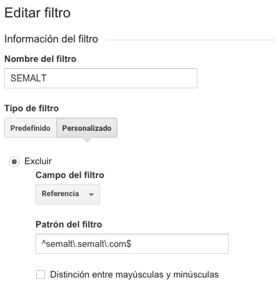 semalt filtro