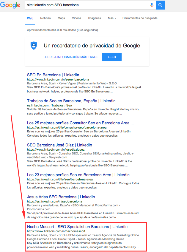 mejorar visibilidad LinkedIn