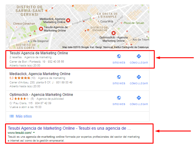 como optimizar el local pack de seo