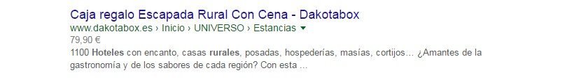 snippet de productos