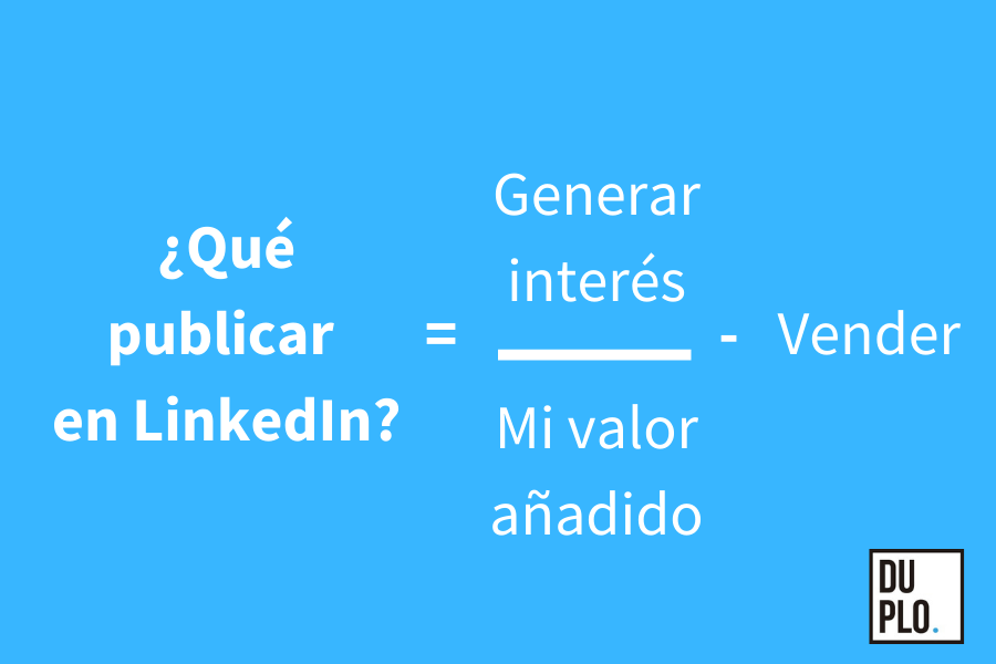 que publicar en LinekdIn que publicar en LinekdIn