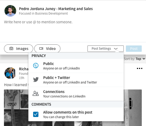 como publicar linkedin como publicar linkedin