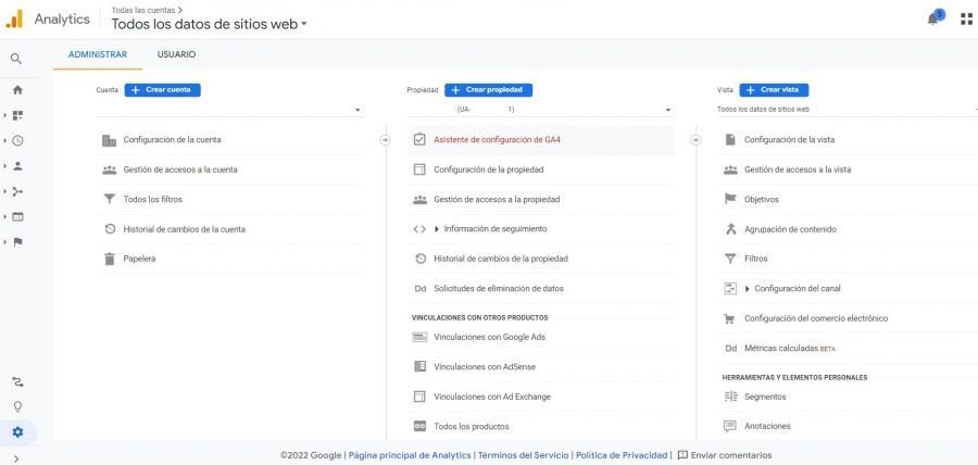 Google Analytics 4 como configurarlo