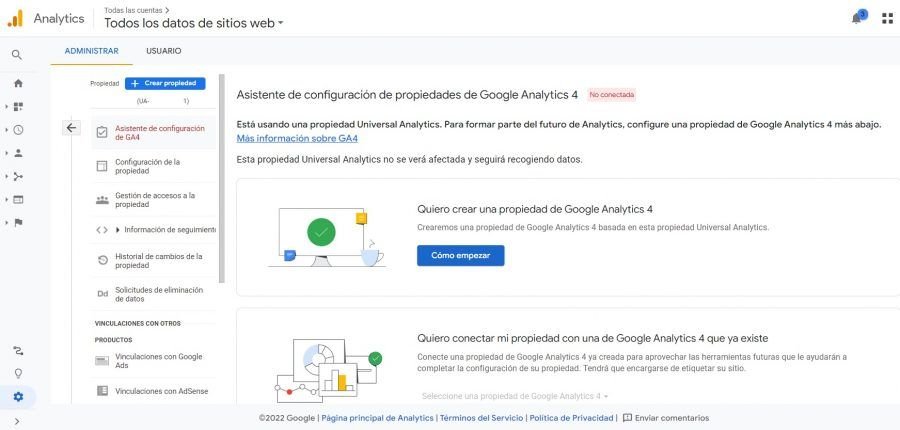Google Analytics 4 como configurarlo