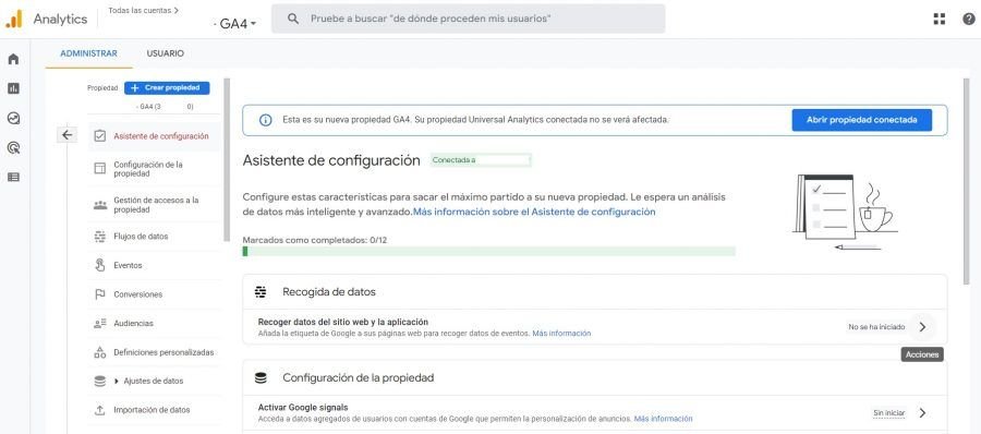 Google Analytics 4 como configurarlo